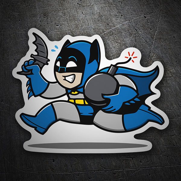 Stickers Batman 27x30 cm réf 16110 - Stickers Muraux Enfant