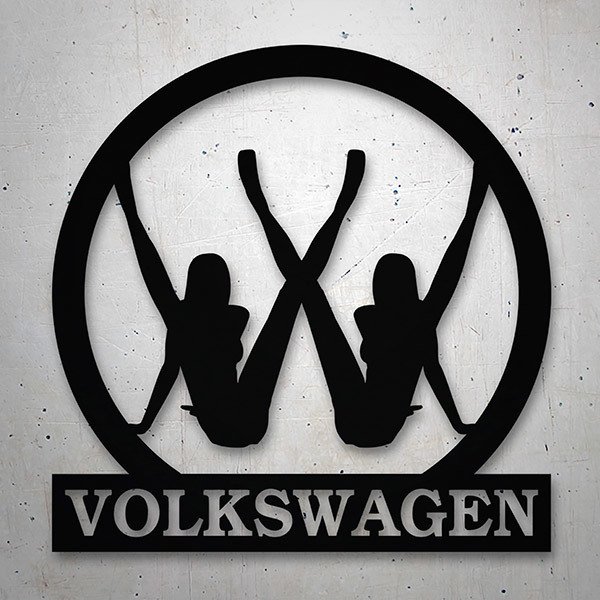 Sticker Volkswagen sexy