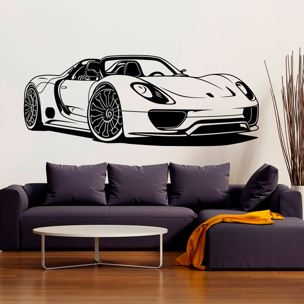 Wall sticker Porsche 918 Spyder