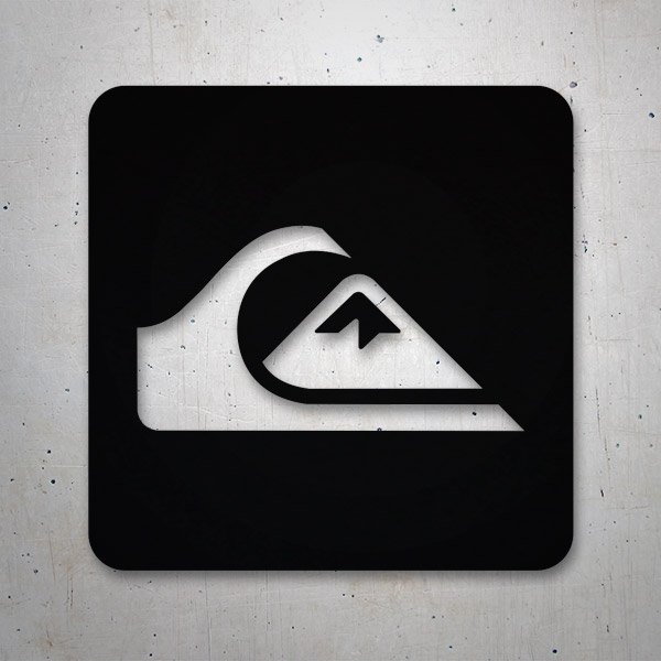 quiksilver logo black and white