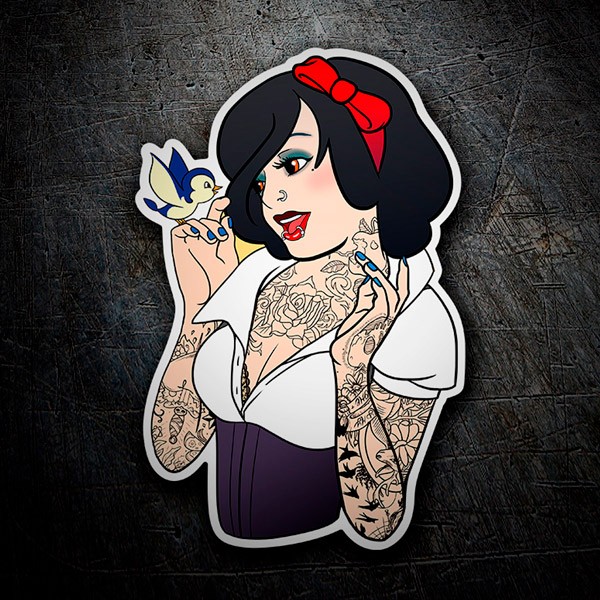 evil pin up girl tattoo designs