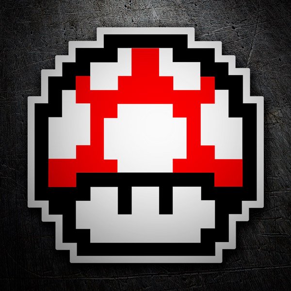 Red 3 Pixel Sprites | Sticker