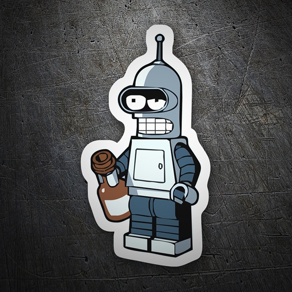 robot stickers 3d wall stickers lego