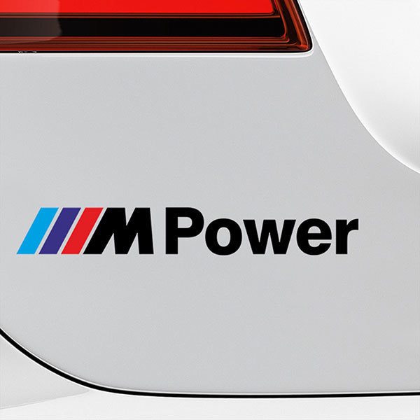 Sticker BMW M power  le sticker sur mesure