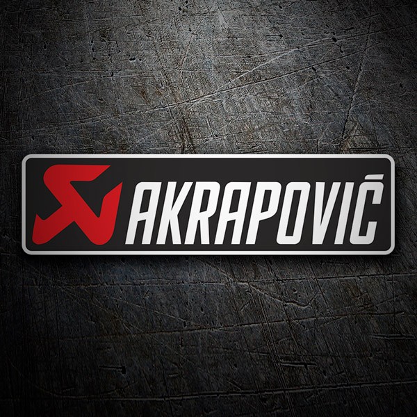 Stickers Akrapovic 