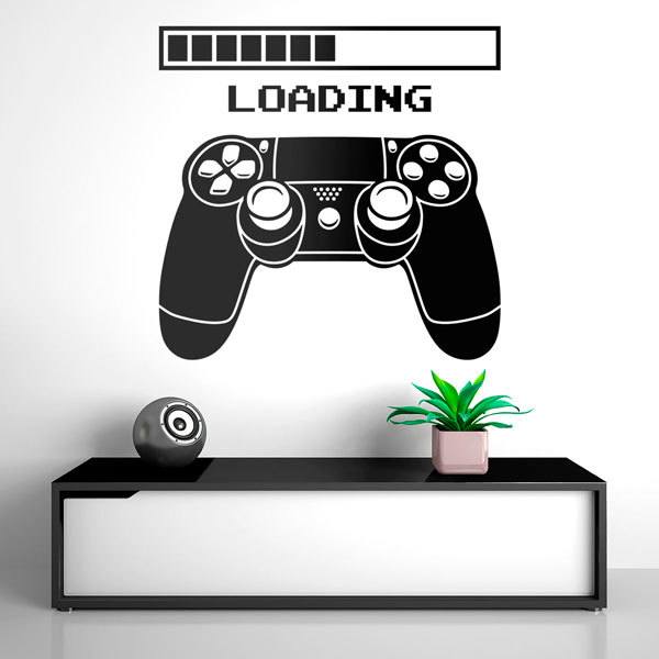 Game Loading Sticker Decal Funny Player Gaming Pc Console Nerd Gamer