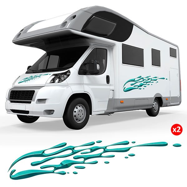 Sticker Logo Pilote pour Camping Car