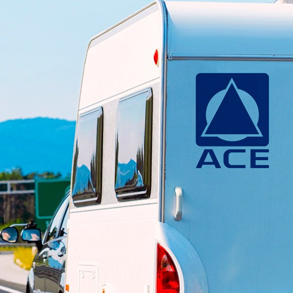 Camper van decals: ACE Logo Camper Decals