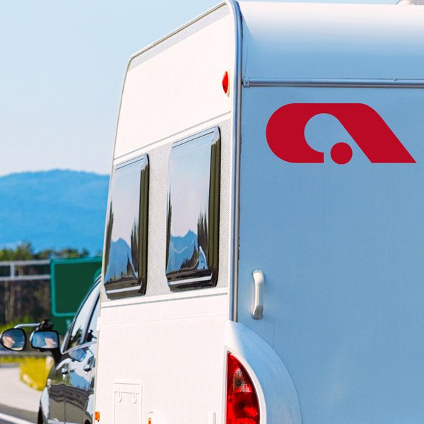 Camper van decals: Logo new Adria