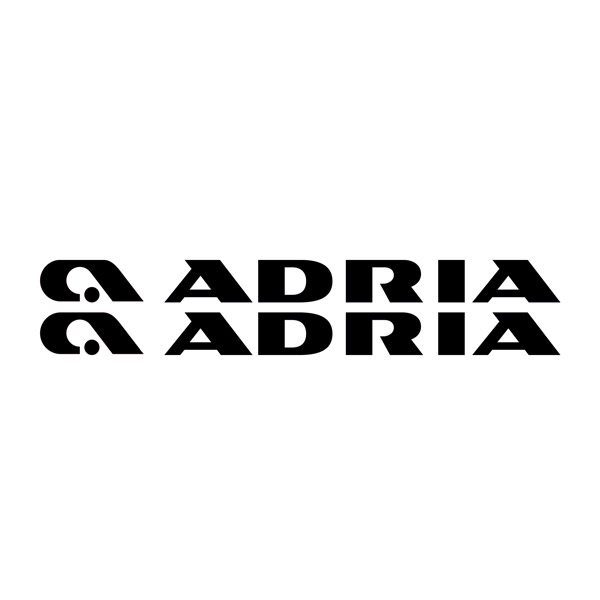 Camper van decals: New Adria