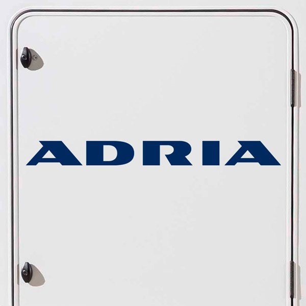 Camper van decals: Logo new Adria 2