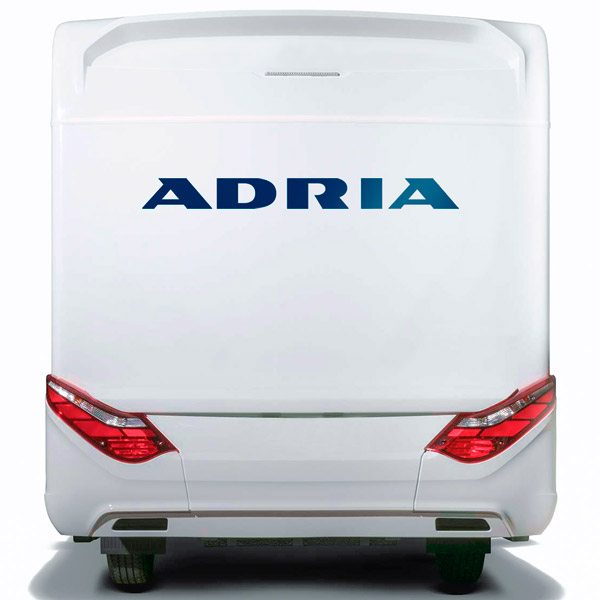 Camper van decals: Logo new Adria 2