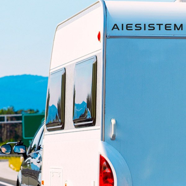 Camper van decals: Aiesistem