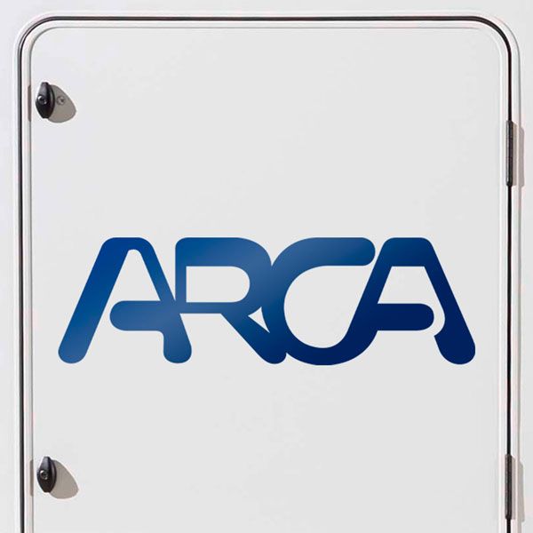 Camper van decals: Logo Arca