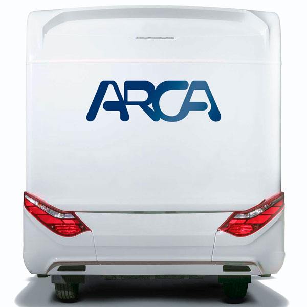 Camper van decals: Logo Arca