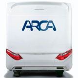 Camper van decals: Logo Arca 2