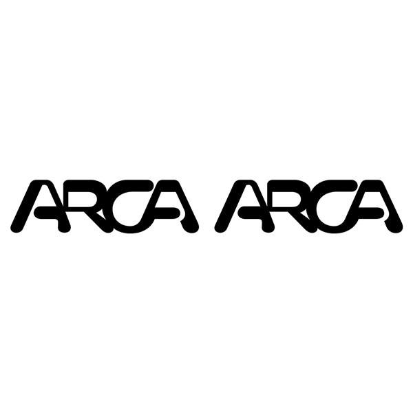 Camper van decals: Logo Arca 2