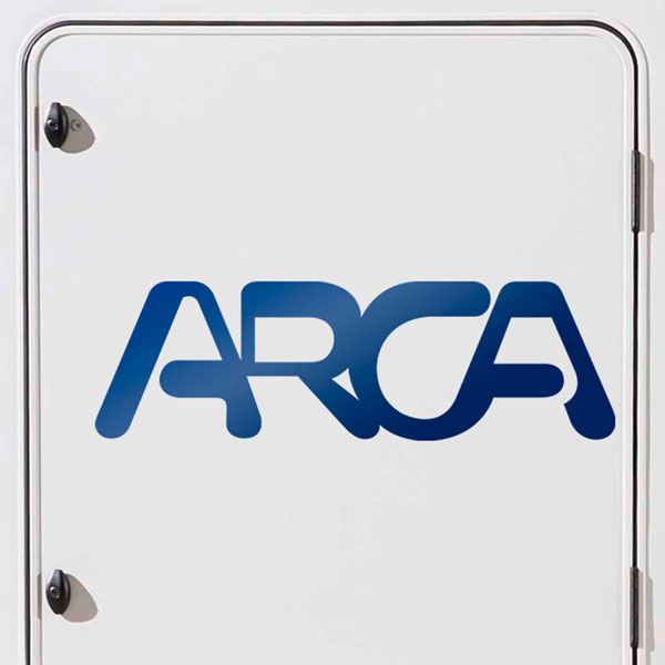 Camper van decals: Logo Arca 2