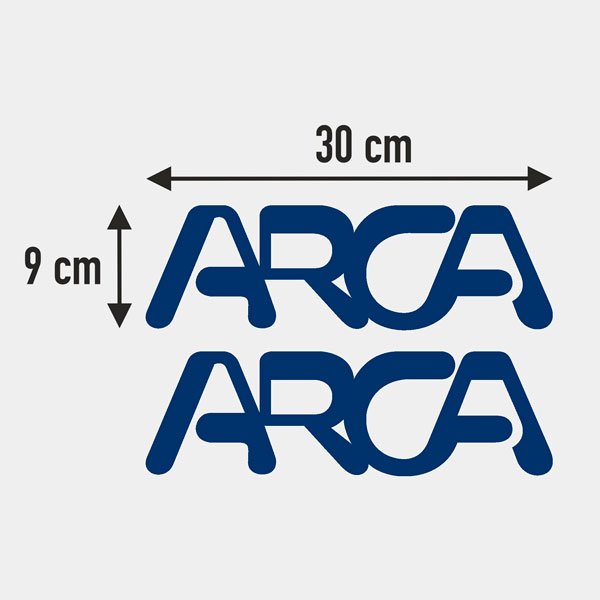 Camper van decals: Logo Arca 3