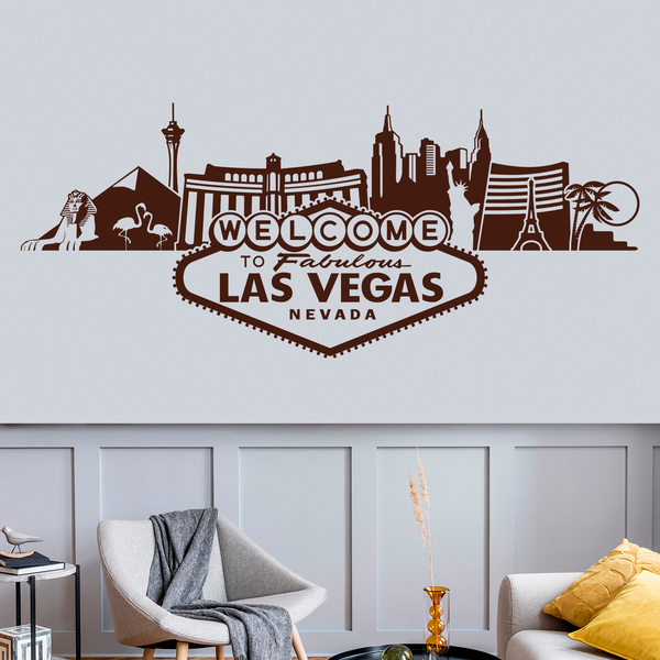 Wall stickerl Las Vegas – Wall decals WALL DECAL CITIES AND