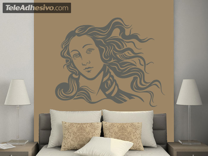 Wall Stickers: Face of the Venus by Botticelli