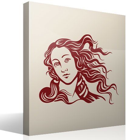 Wall Stickers: Face of the Venus by Botticelli