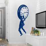 Wall Stickers: Harold Lloyd hanging from the clock 2