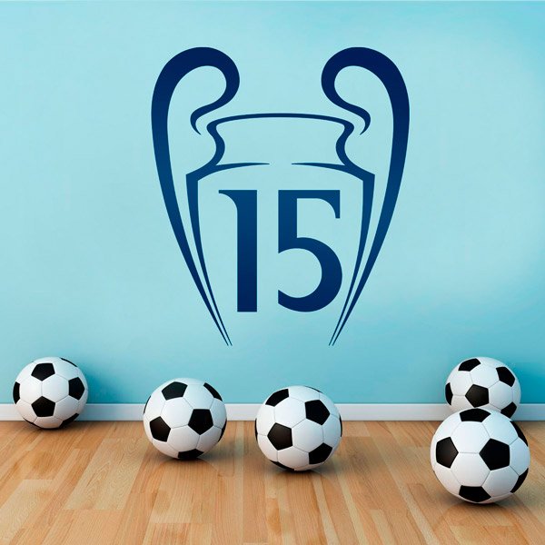 Wall Stickers: Real Madrid 15 Champions