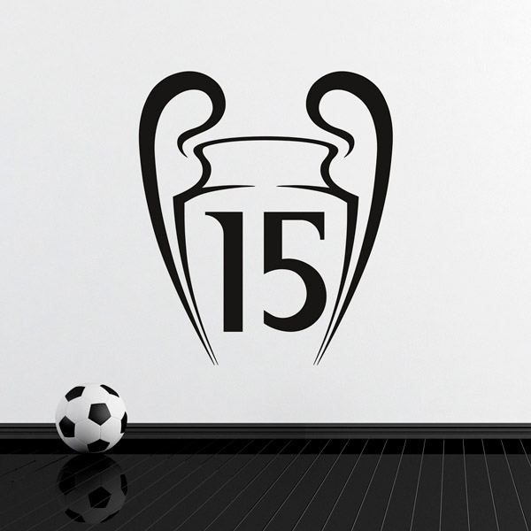 Wall Stickers: Real Madrid 15 Champions