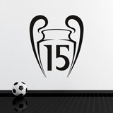 Wall Stickers: Real Madrid 15 Champions 2