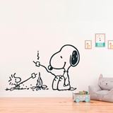 Wall Stickers: Snoopy Bonfire 2 2