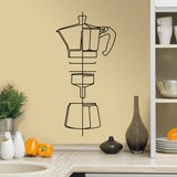 Wall Stickers: Italian coffee maker