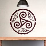 Wall Stickers: Celtic triskele with knots 2