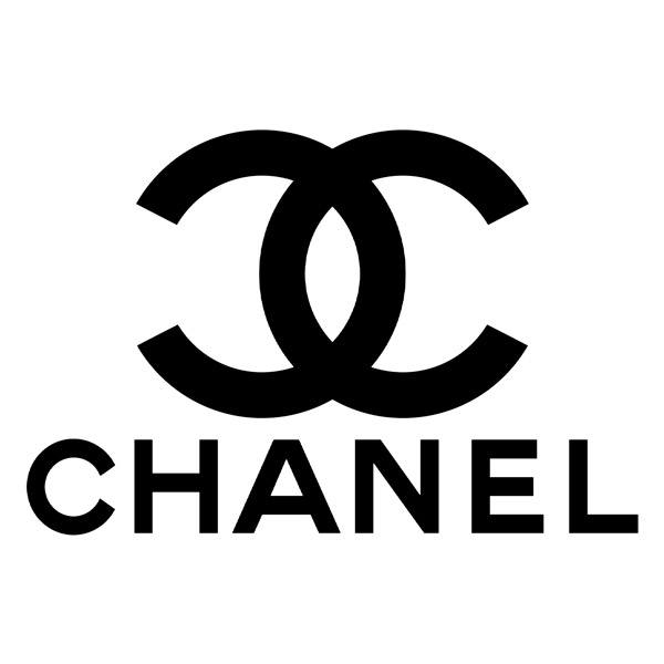 Car & Motorbike Stickers: Decorative vinyl with Chanel logo