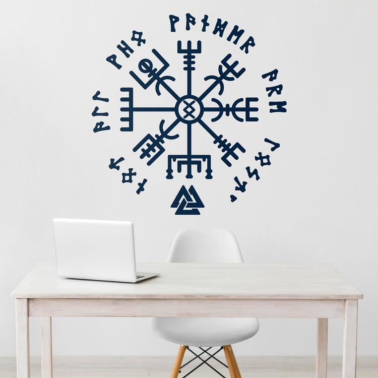 Wall Stickers: Viking Runes Decorative Vinyl