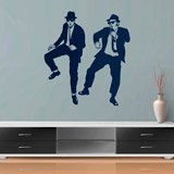 Wall Stickers: Blues Brothers Dancing 2