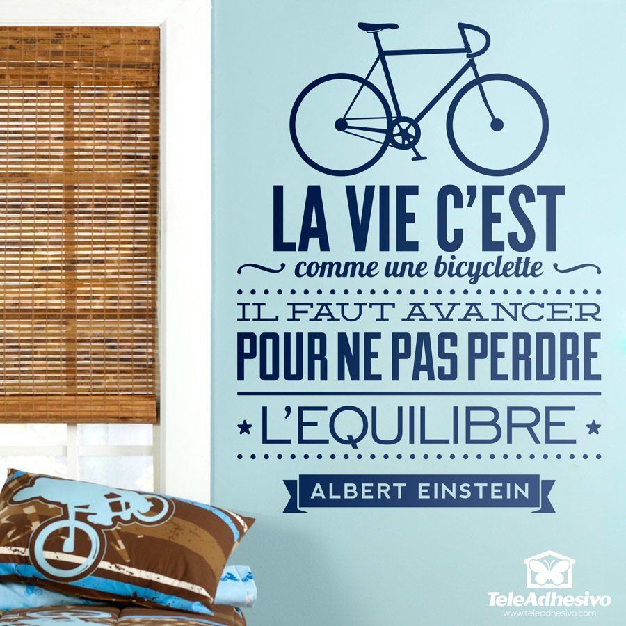 la vie c comme une bicyclette