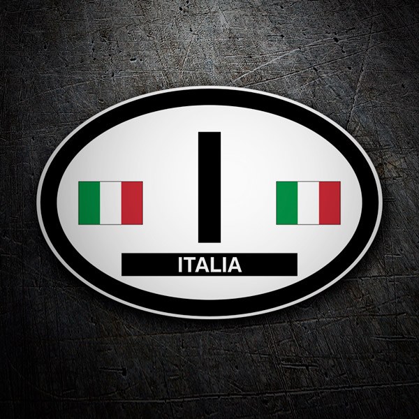 Sticker stickers sticker flag Italy region veneto