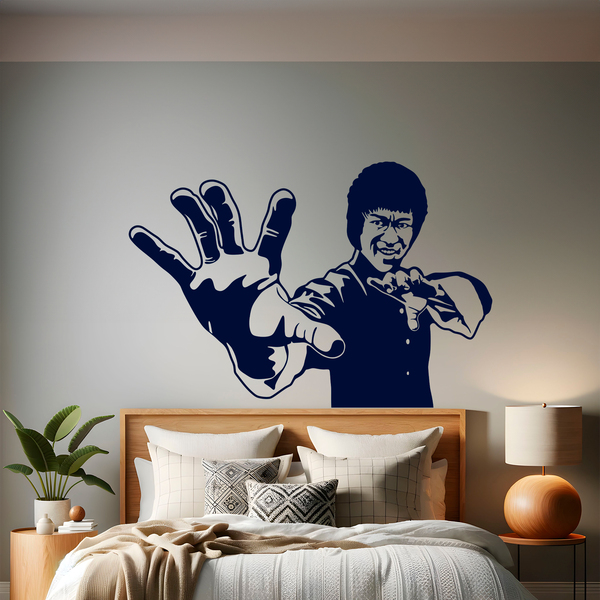 Wall Stickers: Bruce Lee Marcial