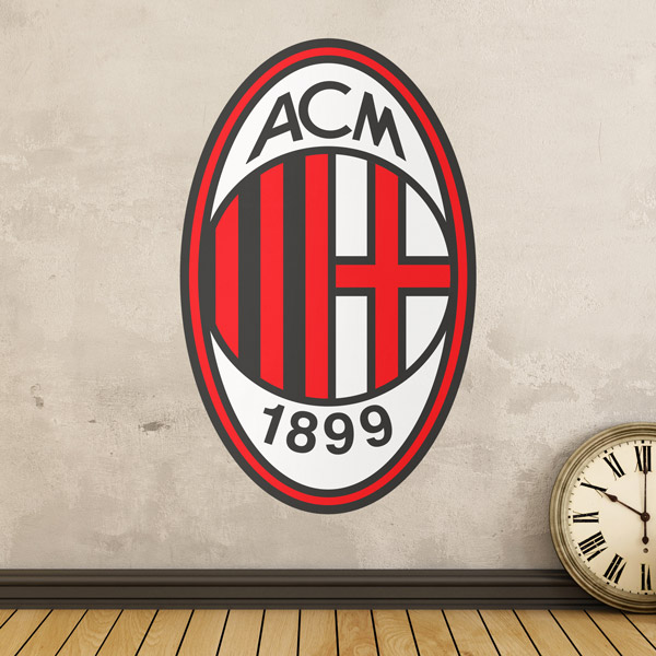 Wall Sticker AC Milan Shield