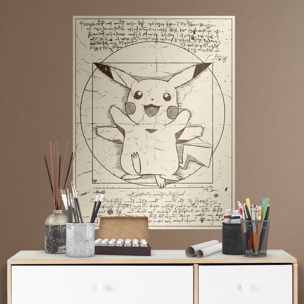 Adesivo de parede pokemon lendario solgaleo 1 50 x 1 00