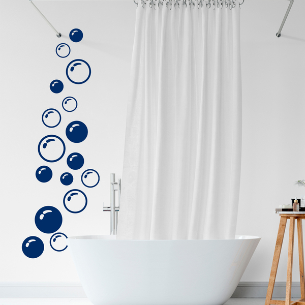 Bathroom Wall Art Stickers Soap Bubbles Muraldecal Com