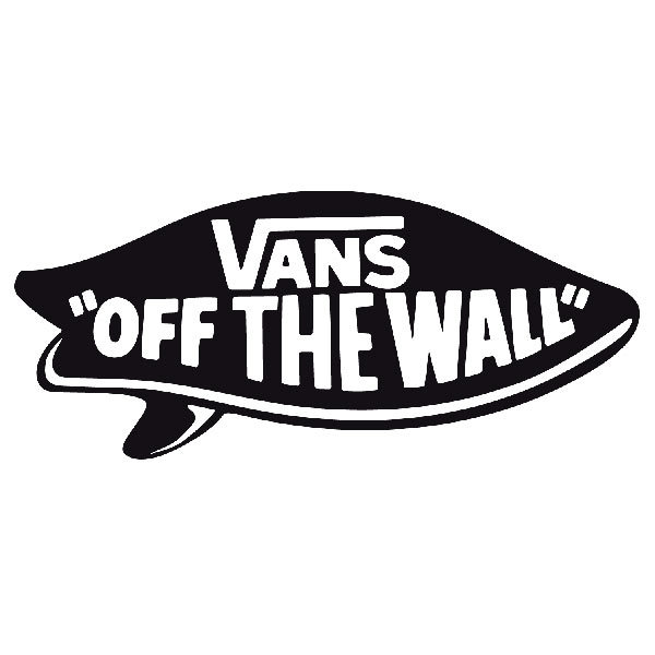 Sticker Vans off the wall surf 