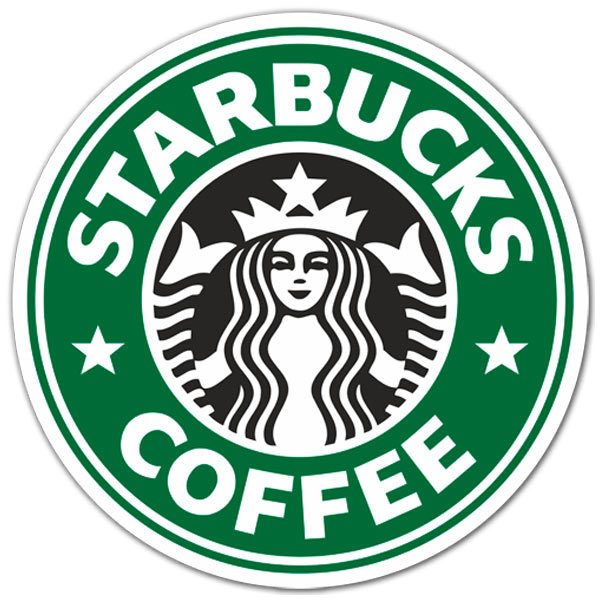 Car & Motorbike Stickers: Starbucks Coffee