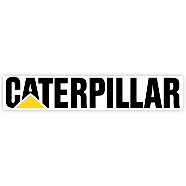 Car & Motorbike Stickers: Caterpillar