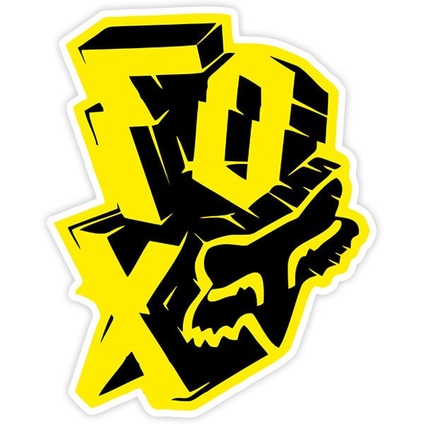 Sticker Fox Racing Explosive