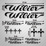 Car & Motorbike Stickers: Set 14X Wilier Triestina 2