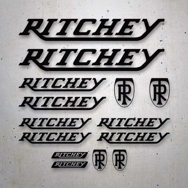 Car & Motorbike Stickers: Set 14X Ritchey