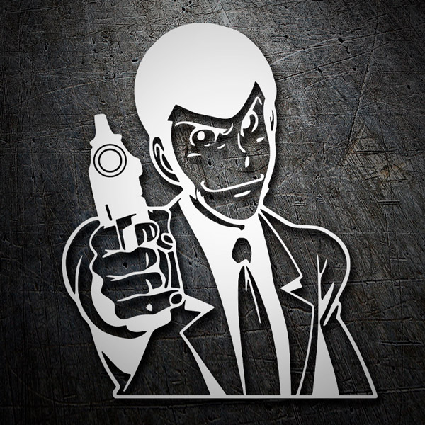 Car & Motorbike Stickers: Arsenio Lupin II