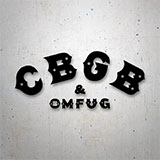 Car & Motorbike Stickers: CBGB Rock 2